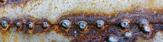 Weld defects such as undercut, porosity or incomplete fusion