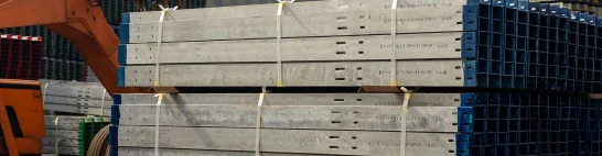 Damaged coating or bent members from poor bundling and loading