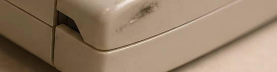 Housing gaps, scratches, flow marks or colour mismatch between parts