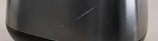 Scratches, dents or moulding marks on visible housings