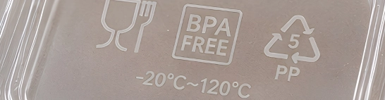 Missing or incorrect food-contact safety markings