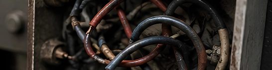 Wiring faults, poor grounding or exposed live parts