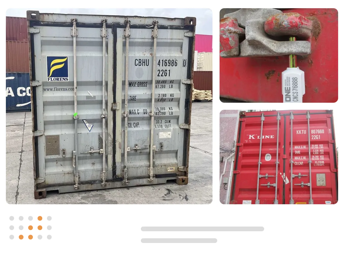 Container and Seal Recording