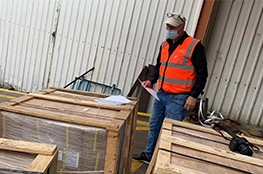 Containerverladungsinspektion Step 3