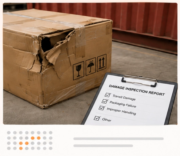 Post-Shipment Damage Inspection